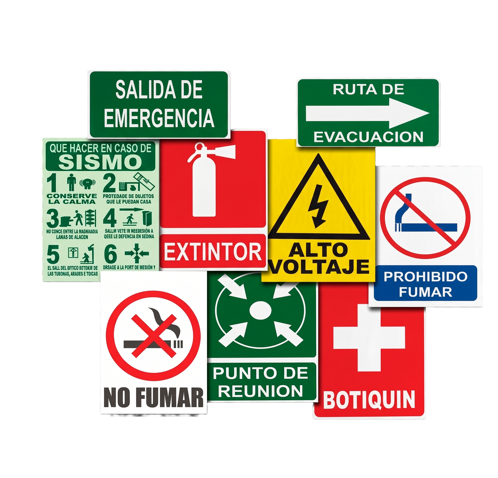 Letreros de Señalización